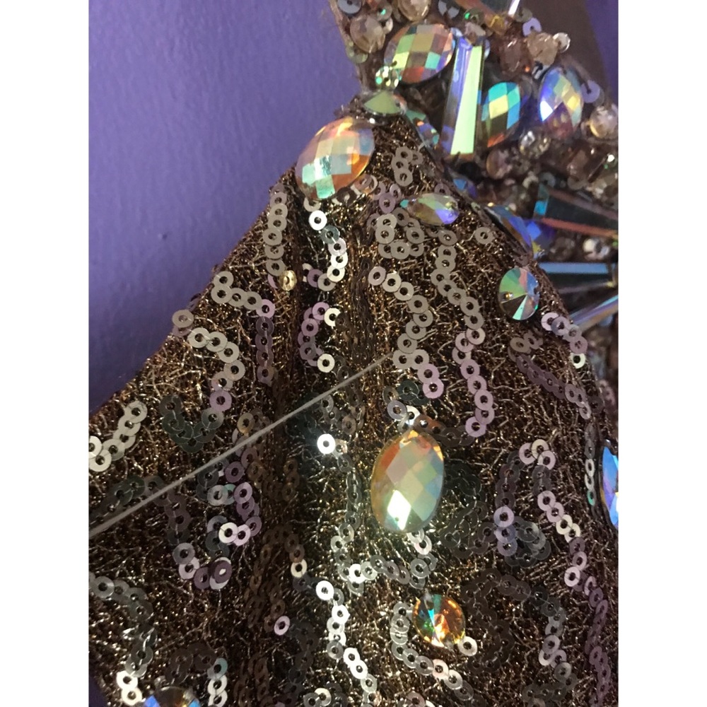 ✨Offers welcome 🌟Gold party dress - Picture 6 of 8